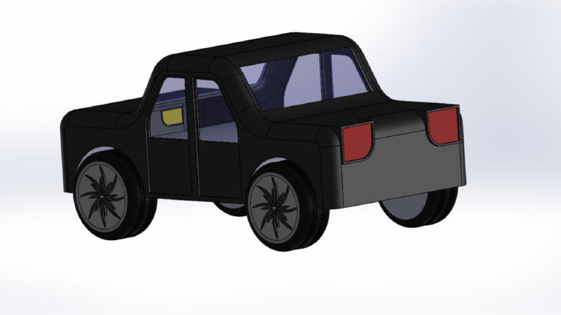 Low poly araba