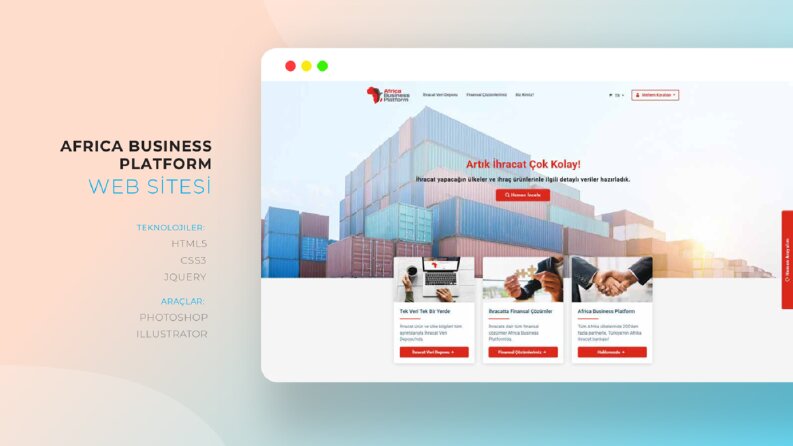 Africa Business Platform - Web Sitesi