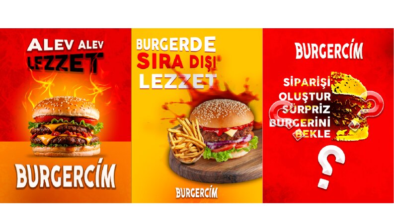 BURGERCİM Post Tasarımları