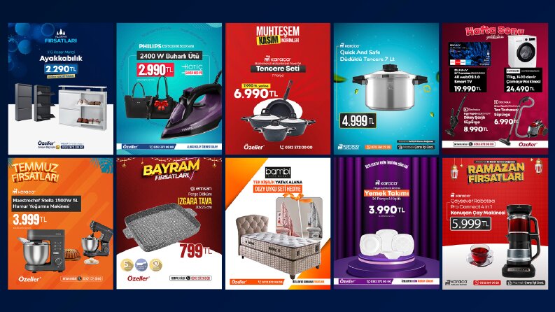 Mağazacılık Sosyal Medya Tasarımları