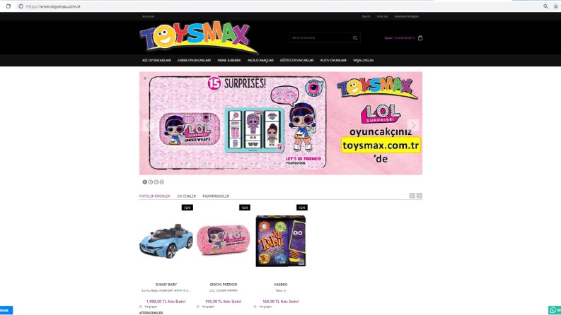 Toysmax İş örneği