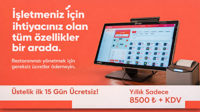 İşletmeniz için pos, adisyon sistemleri