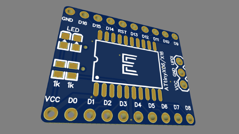 ATtiny Devreleri Örnek Tasarım
