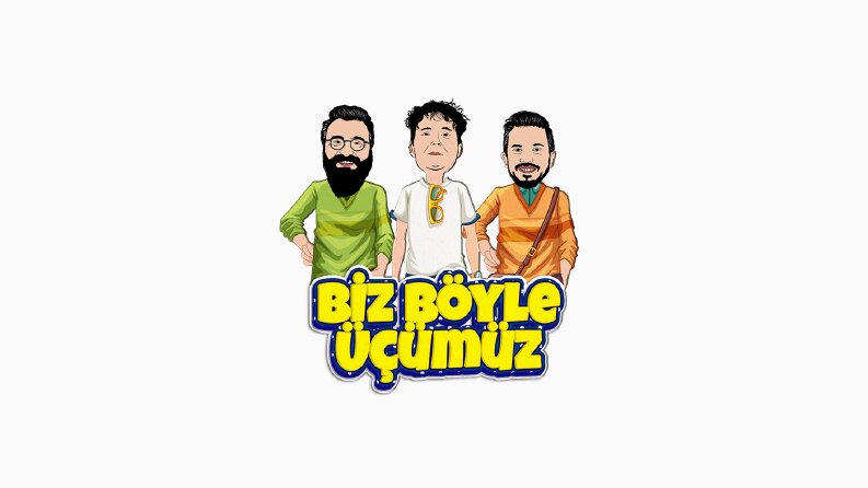 BizBöyleÜçümüz Youtube Program Logo Çalışması