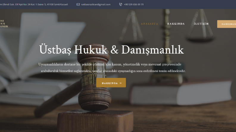 Avukat Web Tasarımı