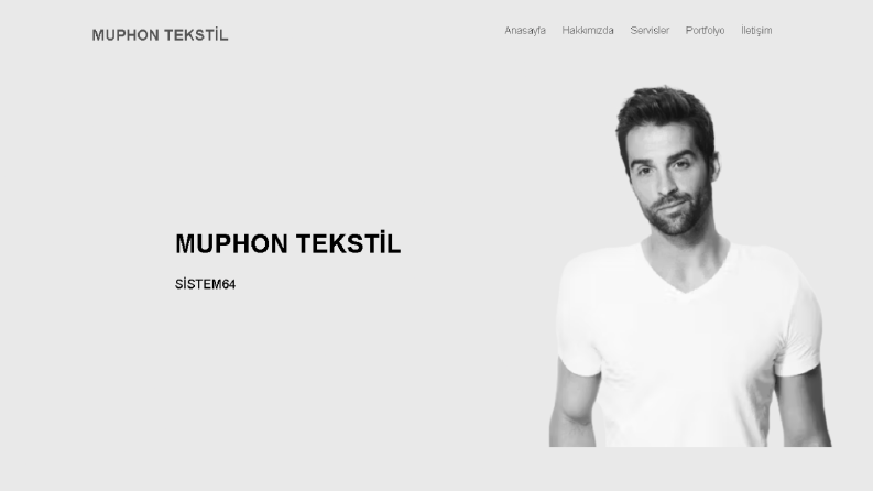 Mağaza Tanıtım Sitesi