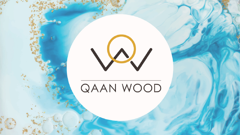 Qaan Wood-Minimalist Logo Tasarımı