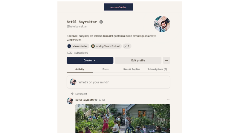 Hikayeleştirme ve Topluluk Oluşturma-Newsletter
