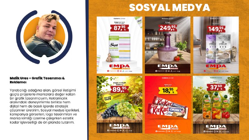 Empa Market - Sosyal Medya