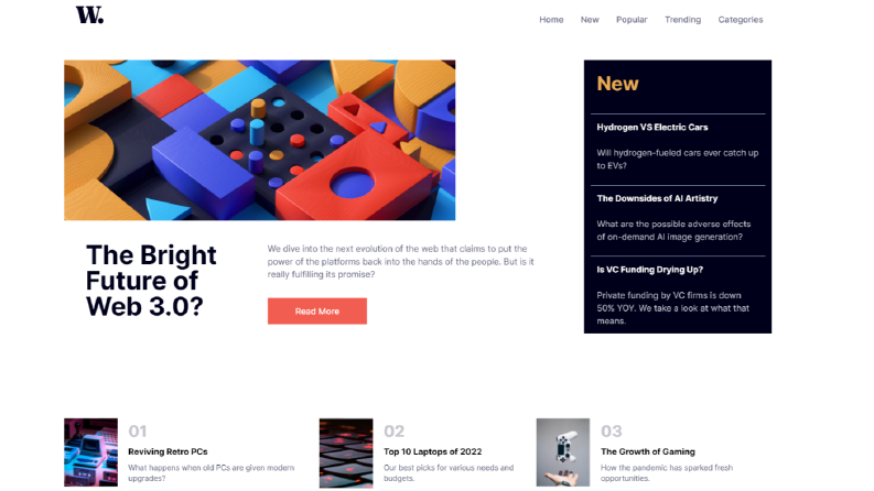 Responsive Landing Page