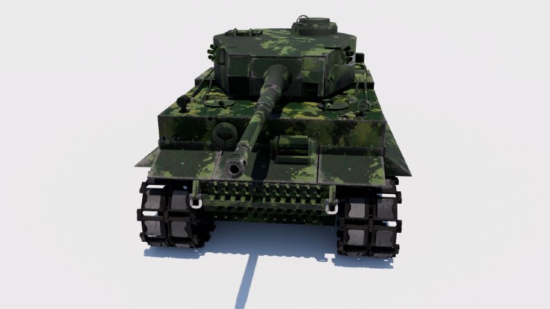 Tank Tiger 1 - 3D Model