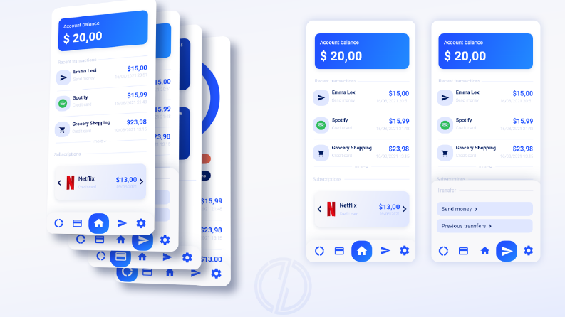 Online Bankacılık Mobil Uygulama Konsept Tasarım