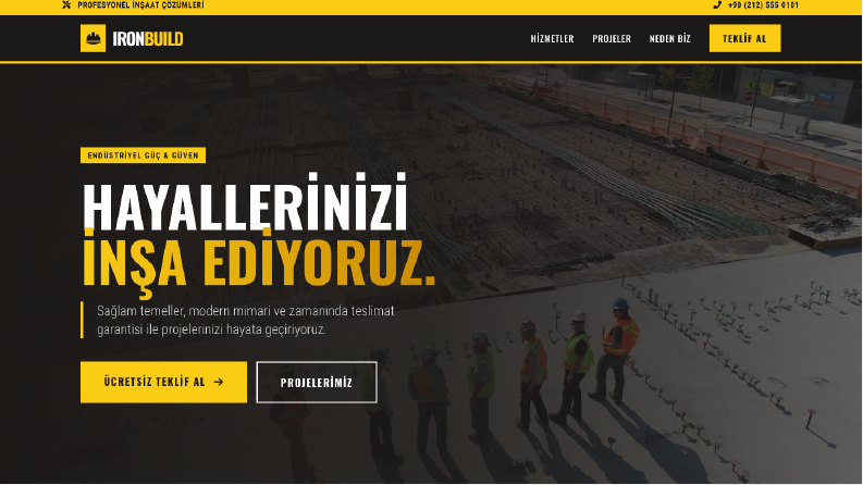 Global Standartlarda Modern & Hızlı Web Arayüzleri