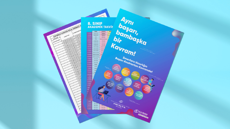 Kavram Okulları Broşür Tasarımı