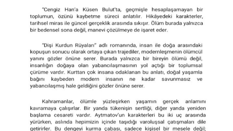 Akademik ve Kamusal Panel Metni Çalışması