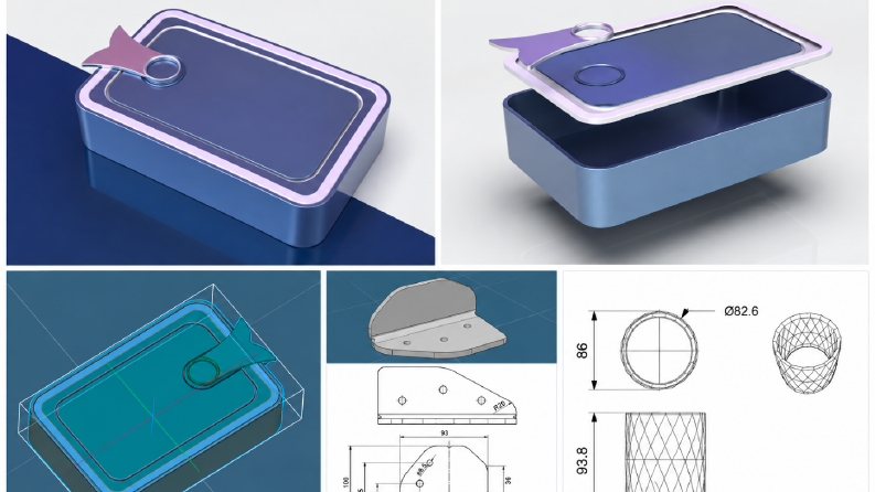 Ürün Geliştirme – 3D CAD Modelleme ve Teknik Çizim
