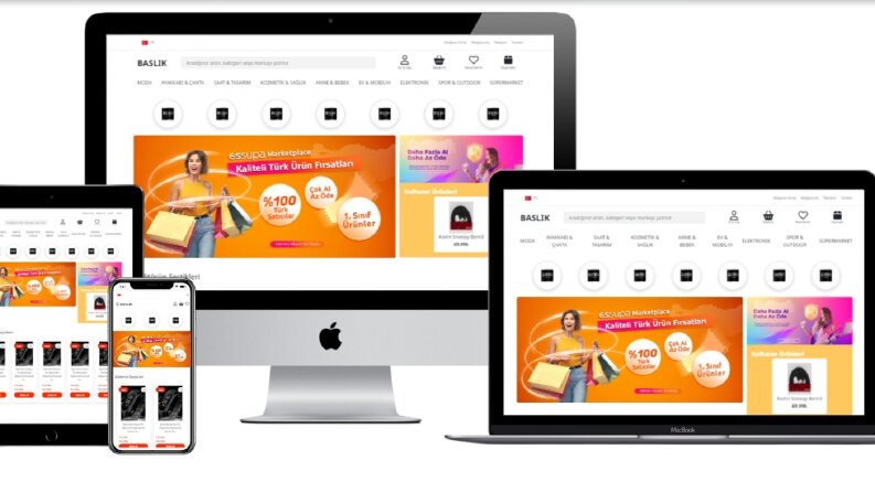 E-ticaret web sitesi