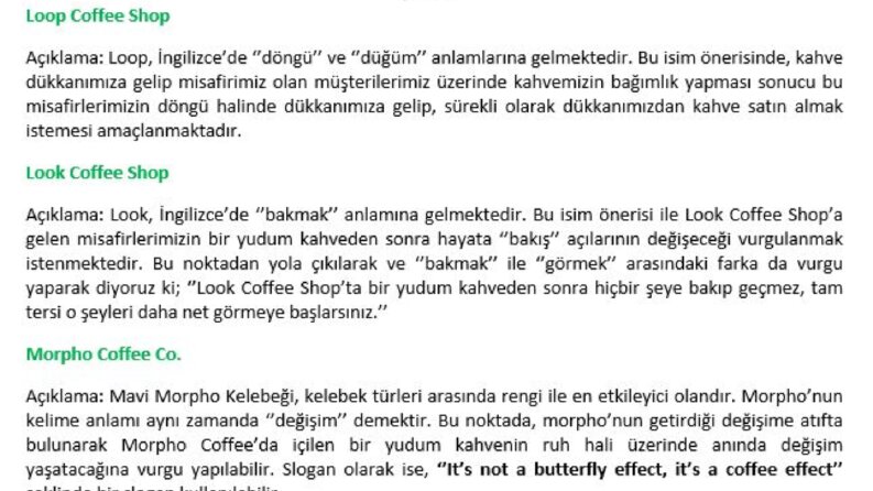 İş örneğim