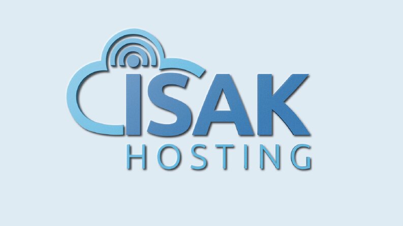 İSAK HOSTING- Kurumsal Konsept Logo 