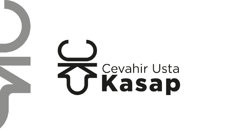 Cevahir Usta Kasap konsept logo tasarımı