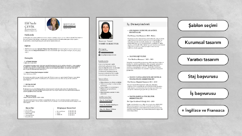 CV/Özgeçmiş Tasarımı