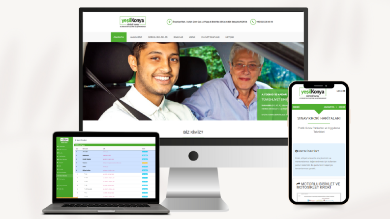 php admin panelli web site
