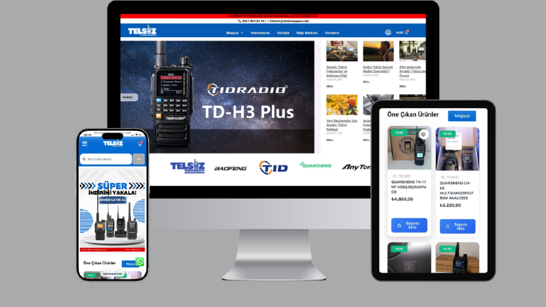 E-Ticaret sitesi