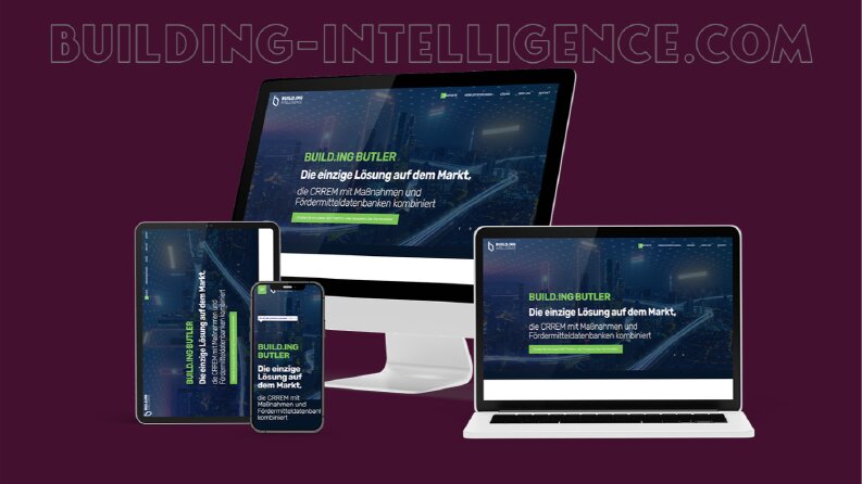 Building-Intelligence İçin Wordpress Web Tasarımı