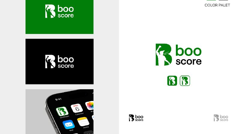 BOO SCORE & MELODY YAZILIM LOGO TASARIM ÇALIŞMASI