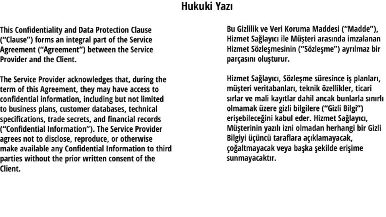 İngilizce Çeviri Örneklerim