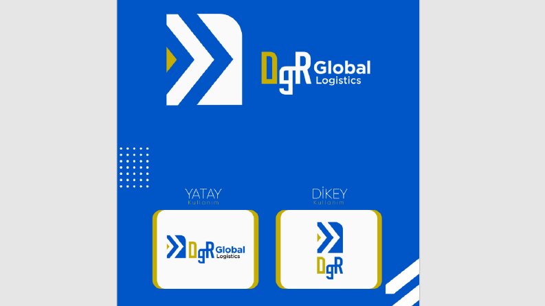 DgR Global Logistics - Kurumsal Logo Örneği