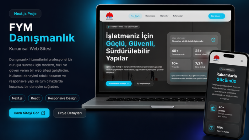 Yüksek Performanslı Next.js Web Siteleri