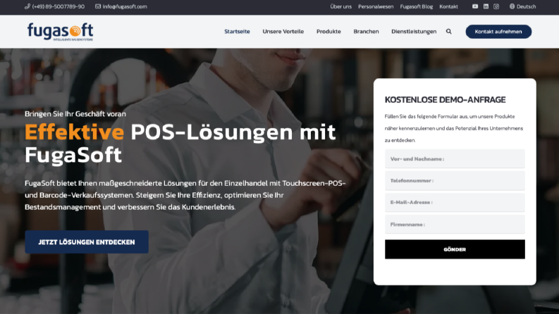 FugaSoft - Pos/ERP Sistemleri