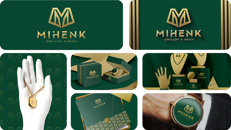 MIHENK JEWELLERY & WATCH LOGO TASARIMI