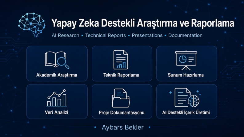 AI Destekli Araştırma, Rapor ve Sunum Hazırlama