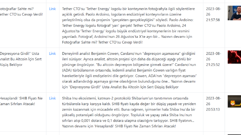 Ben, rss den otomatik haber çekimi botu yapıyorum.