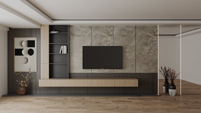 TV ÜNİTESİ TASARIMI