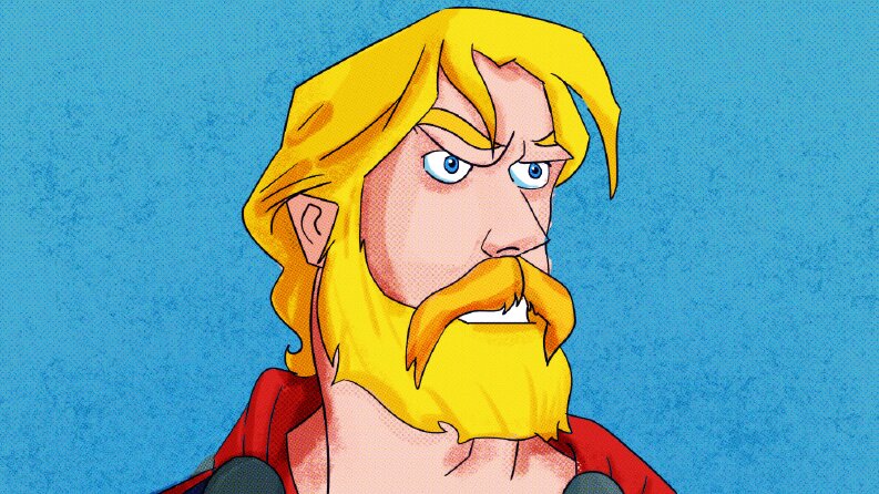 Thor İllustrasyon