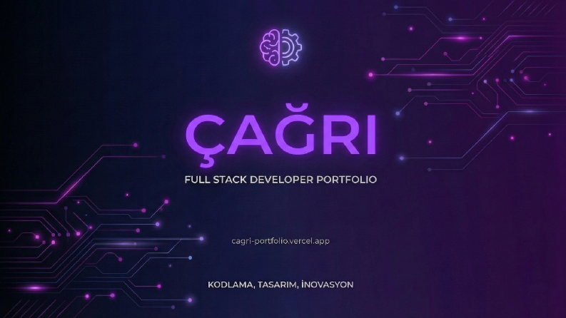 Modern ve Kullanıcı Odaklı Kişisel Portfolyo Web Sitesi