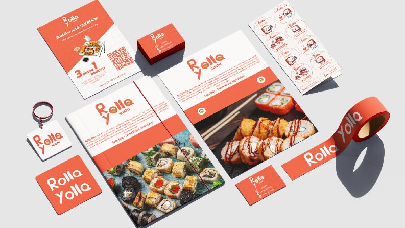 Rolla Yolla Sushi Marka Kimliği