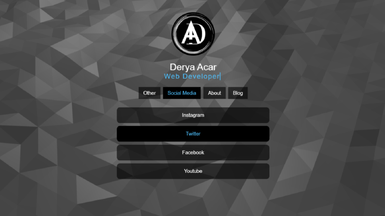 Kişiye Özel Web Sitesi Tasarımı – HTML, CSS, JavaScript