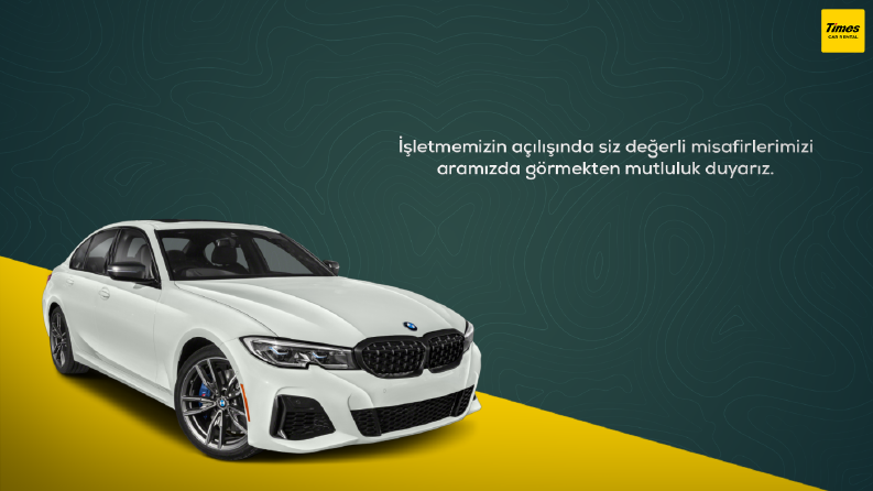 Times Car Rental - Reklam Görseli