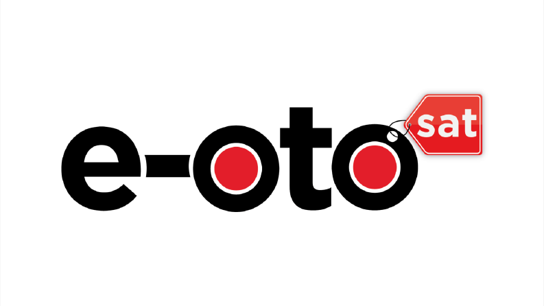 e-otosat / otomotiv sektörü için dijital logo