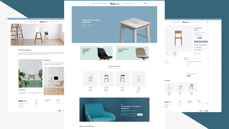 Duca Home - Örnek Web Sitesi