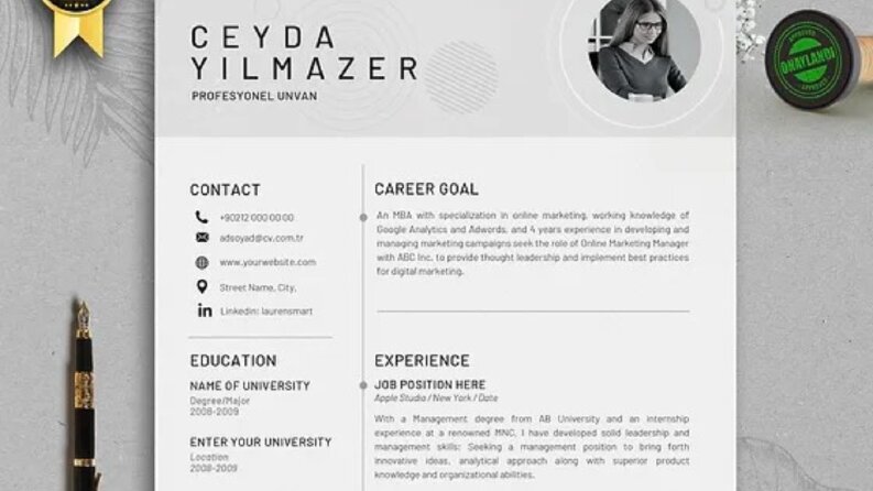 Cv Tasarımı