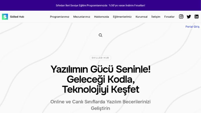 Skilledhub.co - Websitesi