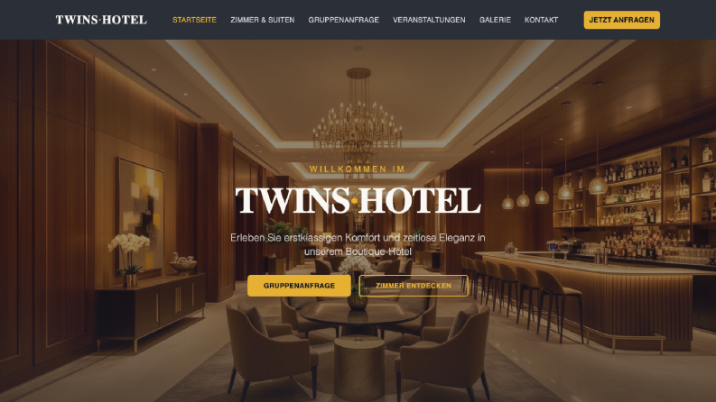 Twins Hotel - Butik Otel Web Sitesi