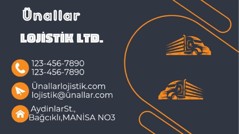 Kartvizit tasarımı 