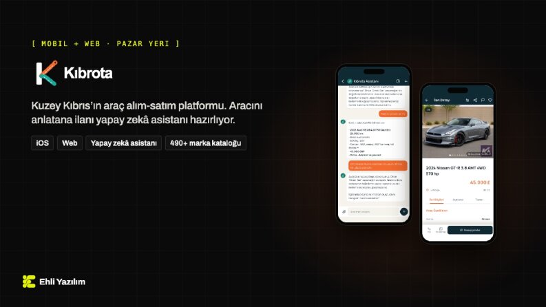 Kıbrota – Yapay Zekâ İlan Asistanlı Araç Platformu