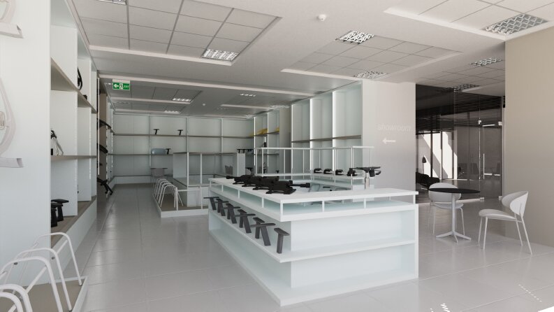 Altın Büro Tadilat Projesi Render'ları